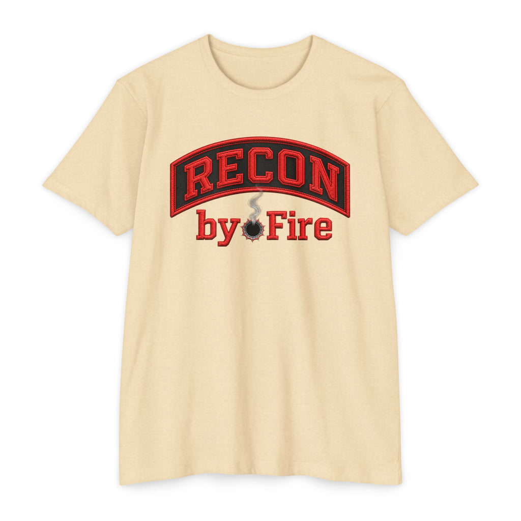 Recon by Fire T-Shirt — Tactical Military-Inspired Graphic Tee
