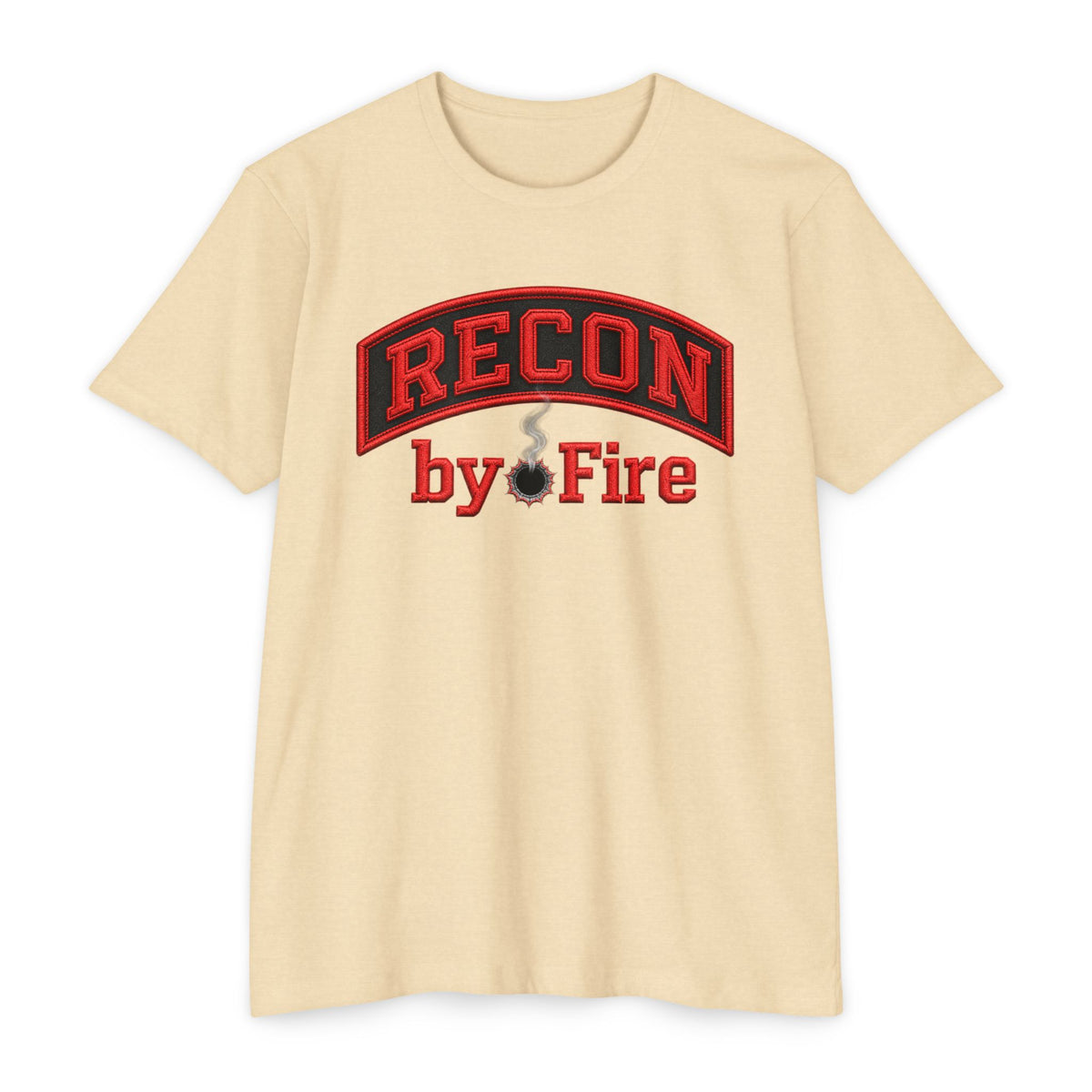 Recon by Fire T-Shirt — Tactical Military-Inspired Graphic Tee