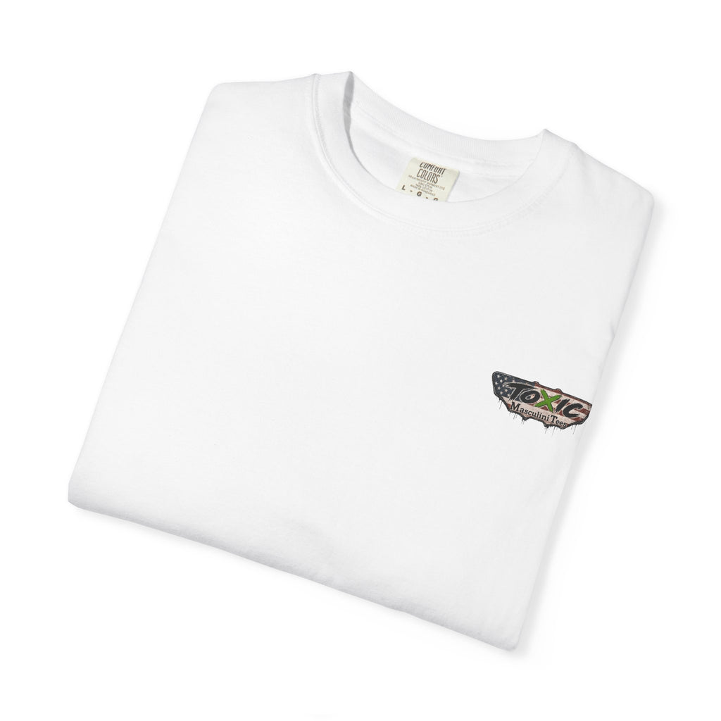Military Tribute T‑Shirt — Chinook Soldier Watercolor Back Print (USA 250)