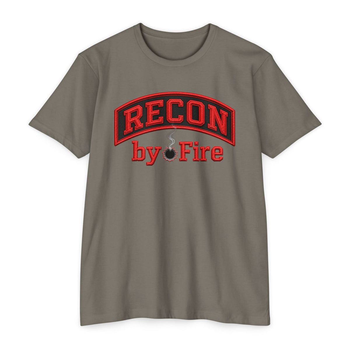 Recon by Fire T-Shirt — Tactical Military-Inspired Graphic Tee
