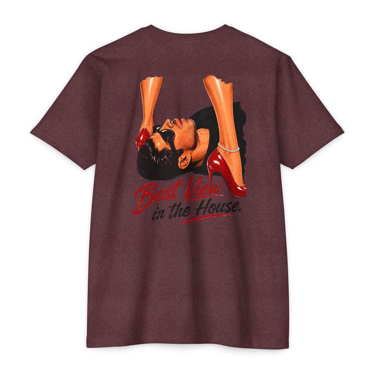 T‑Shirt — "Best View in the House" Retro Graphic Tee