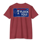 Massachusetts “Flock You” Graphic T-Shirt — Patriotic 250 Years of Independence Tee