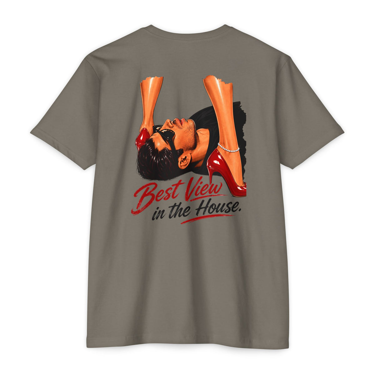 T‑Shirt — "Best View in the House" Retro Graphic Tee