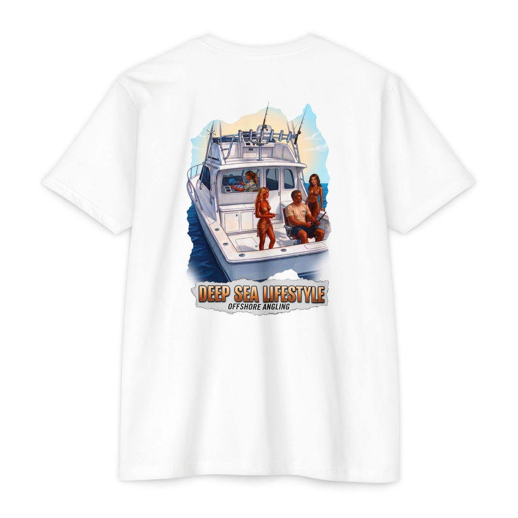 Deep Sea Lifestyle Boat T-Shirt — Fishing & Boating Graphic Tee
