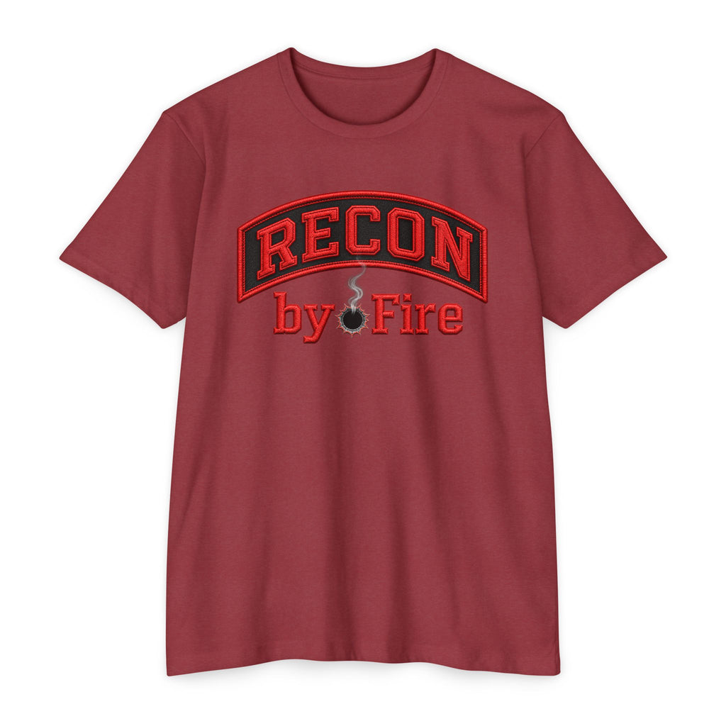 Recon by Fire T-Shirt — Tactical Military-Inspired Graphic Tee