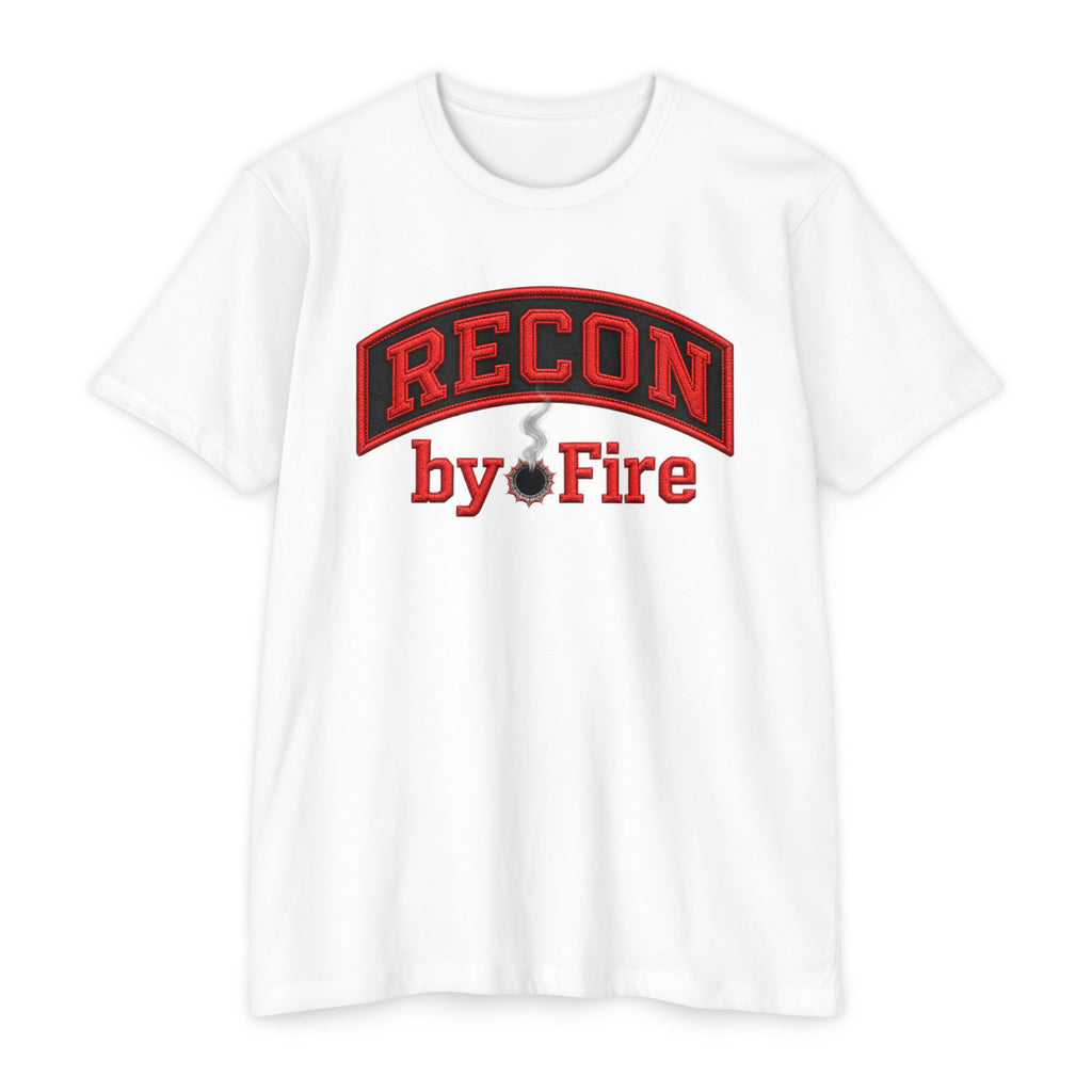 Recon by Fire T-Shirt — Tactical Military-Inspired Graphic Tee