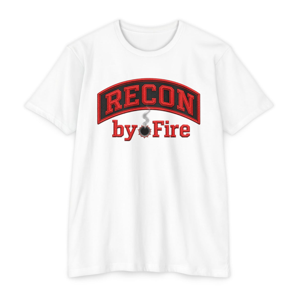 Recon by Fire T-Shirt — Tactical Military-Inspired Graphic Tee