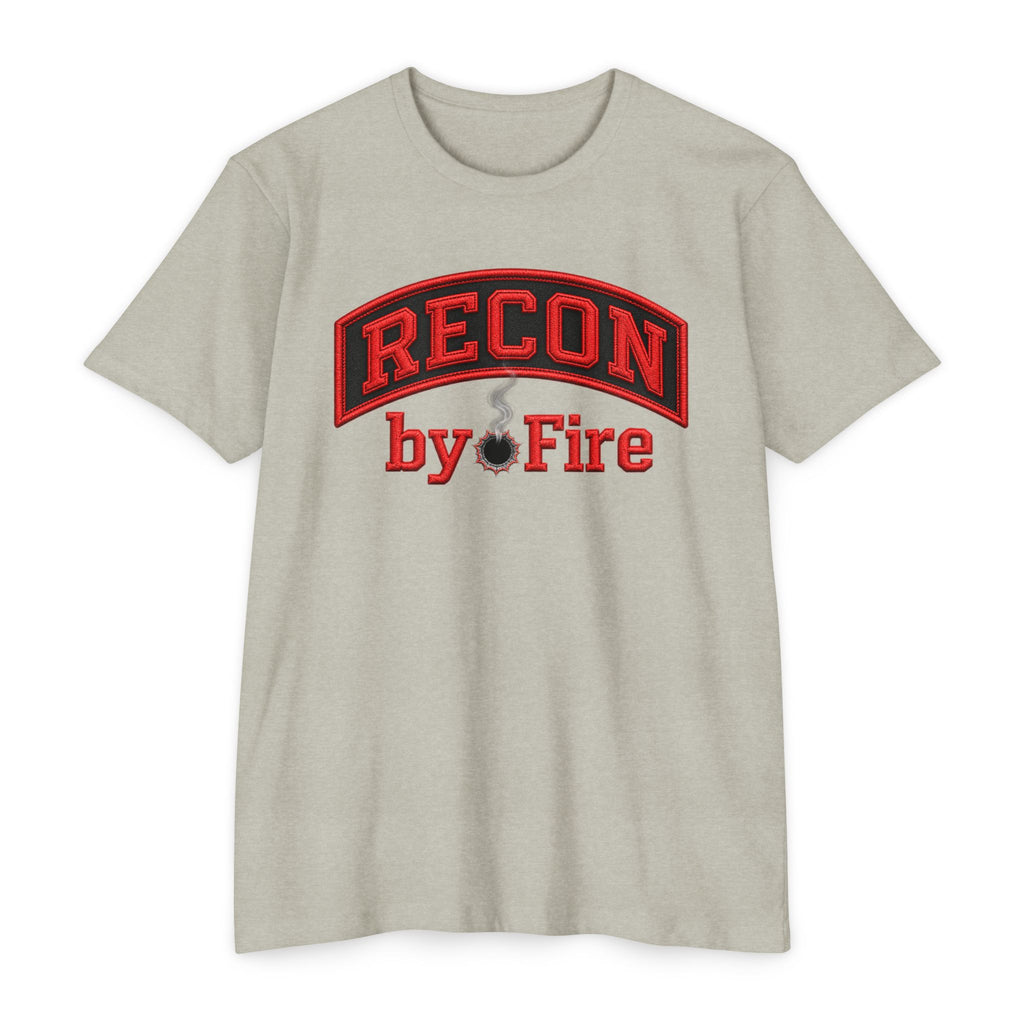 Recon by Fire T-Shirt — Tactical Military-Inspired Graphic Tee