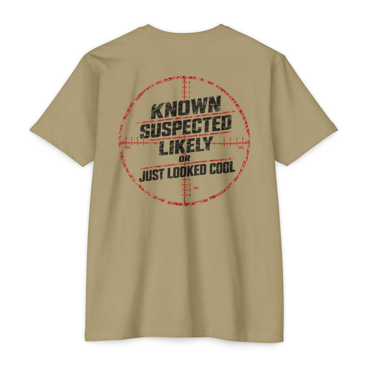 Recon by Fire T-Shirt — Tactical Military-Inspired Graphic Tee