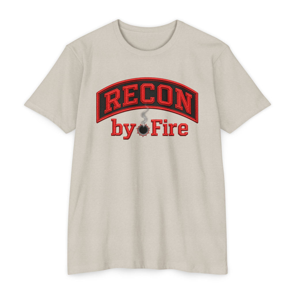 Recon by Fire T-Shirt — Tactical Military-Inspired Graphic Tee