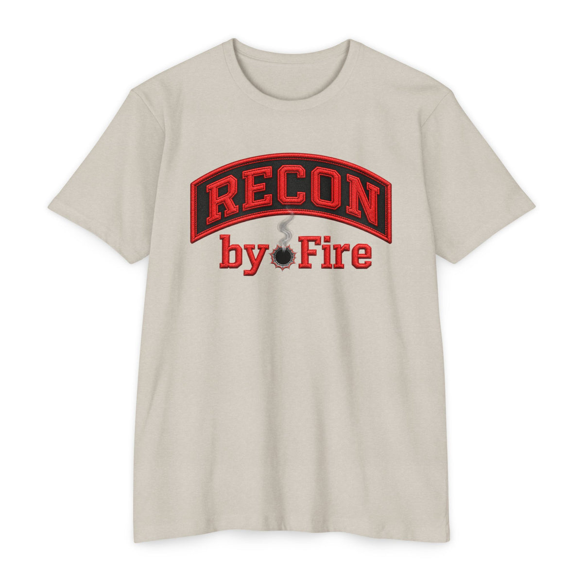 Recon by Fire T-Shirt — Tactical Military-Inspired Graphic Tee
