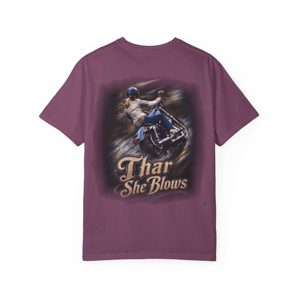 Thar She Blows Motorcycle T-Shirt