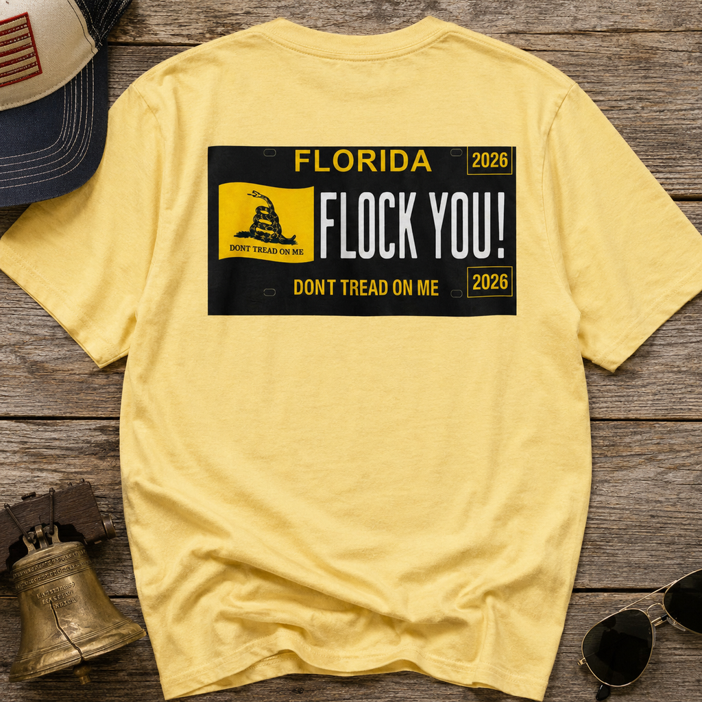 Florida 'Flock You! Don't Tread On Me' T-Shirt