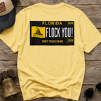 Florida 'Flock You! Don't Tread On Me' T-Shirt