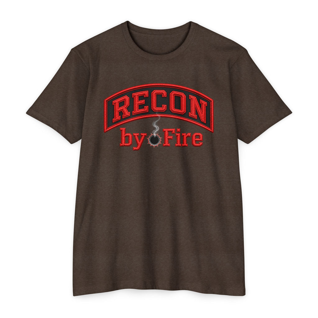 Recon by Fire T-Shirt — Tactical Military-Inspired Graphic Tee