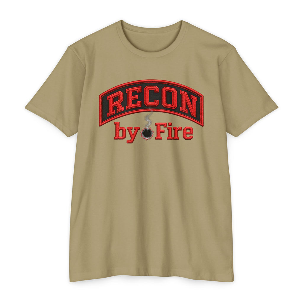 Recon by Fire T-Shirt — Tactical Military-Inspired Graphic Tee