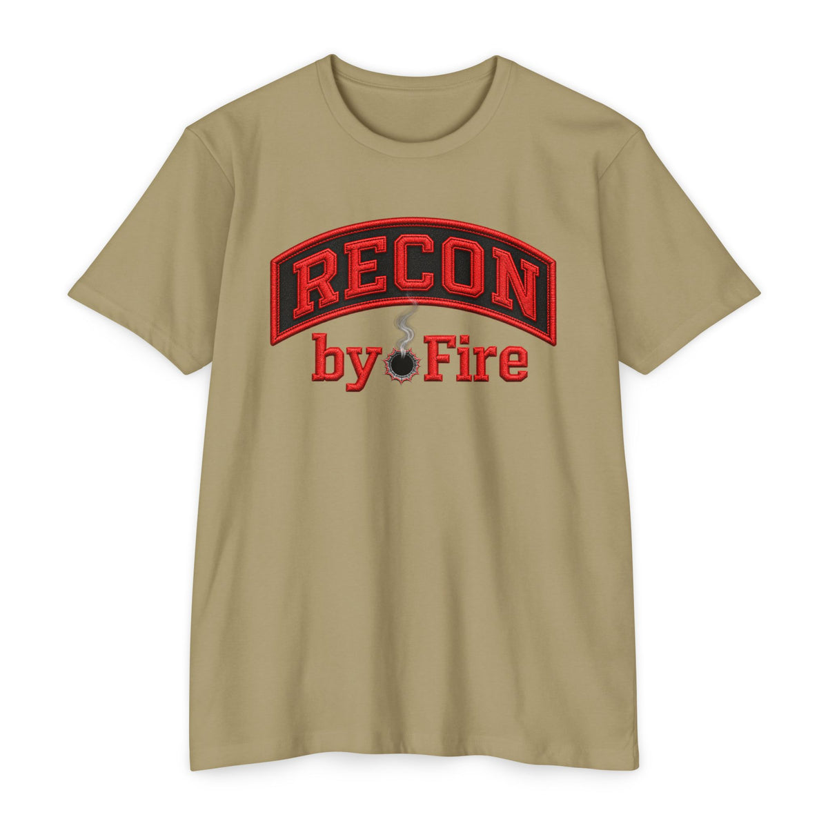 Recon by Fire T-Shirt — Tactical Military-Inspired Graphic Tee