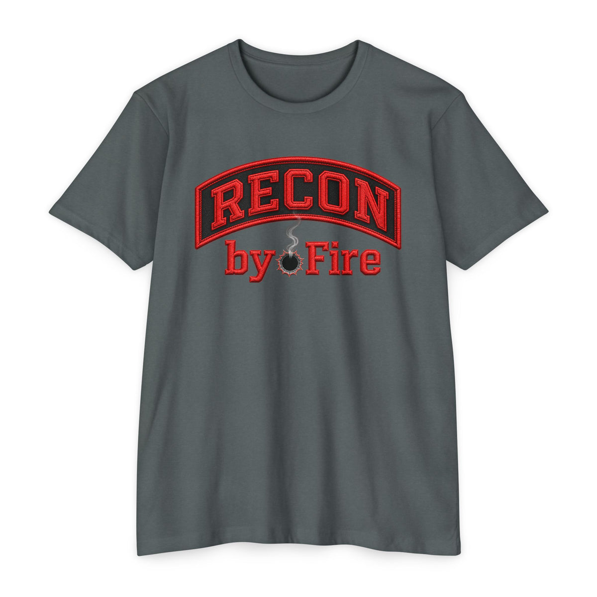 Recon by Fire T-Shirt — Tactical Military-Inspired Graphic Tee