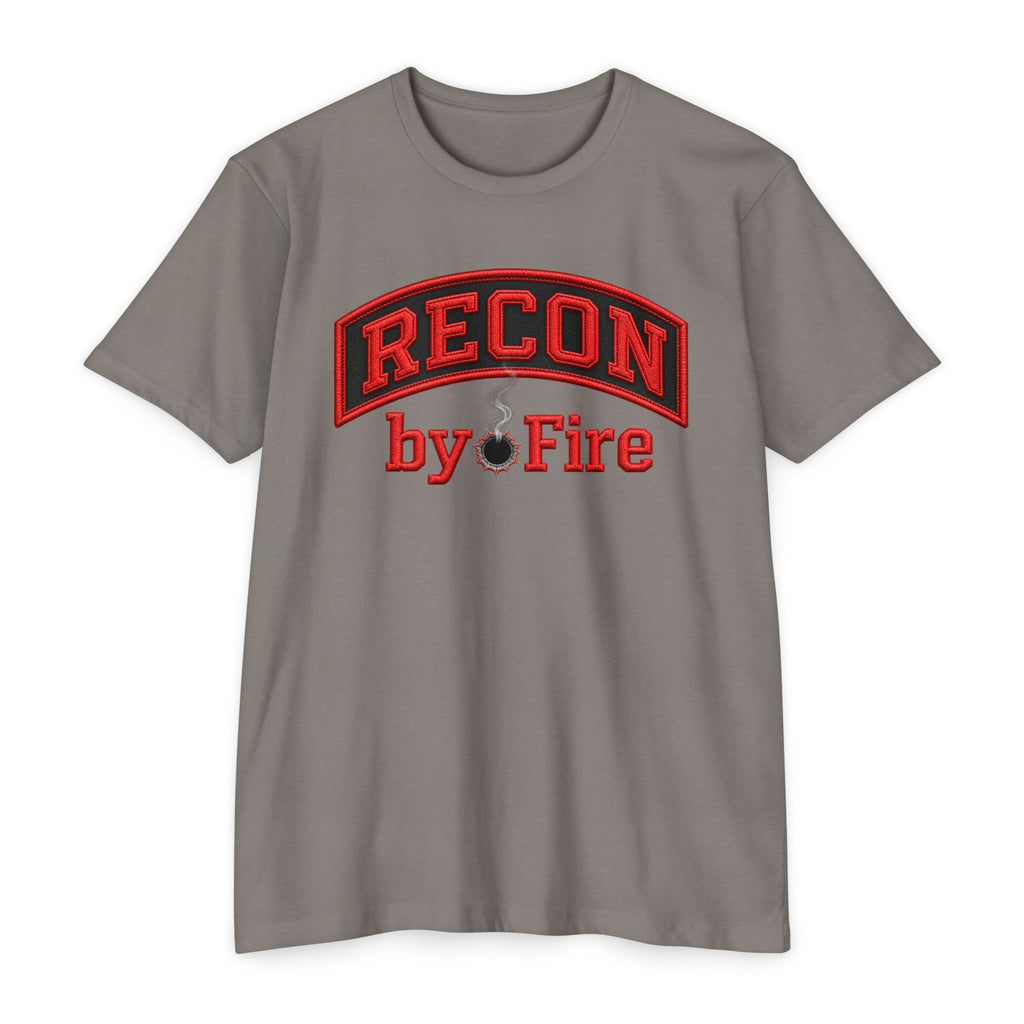 Recon by Fire T-Shirt — Tactical Military-Inspired Graphic Tee