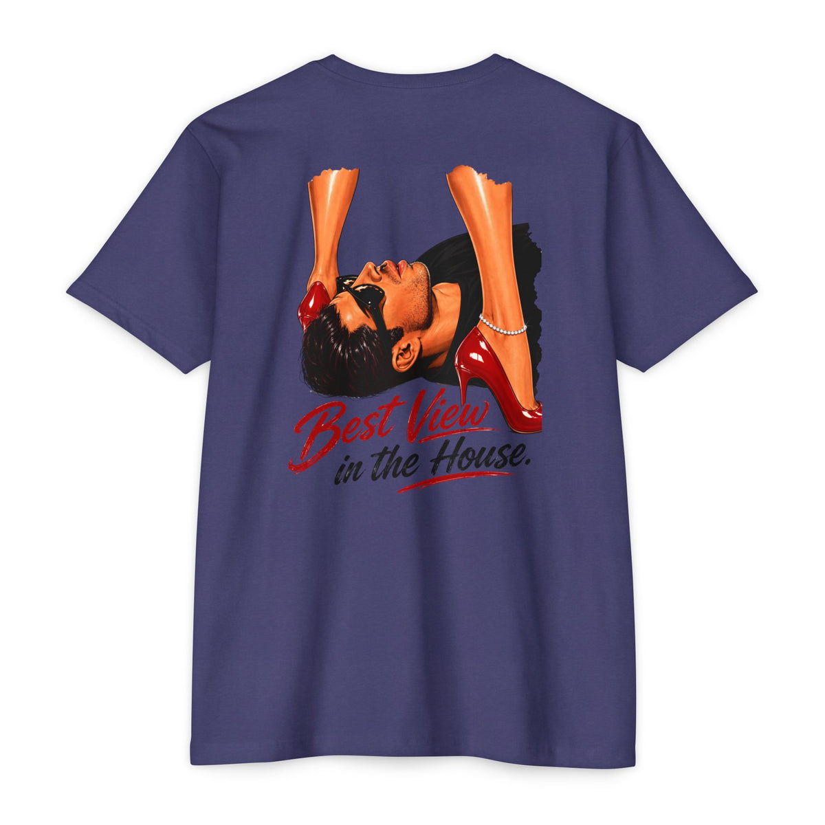 T‑Shirt — "Best View in the House" Retro Graphic Tee