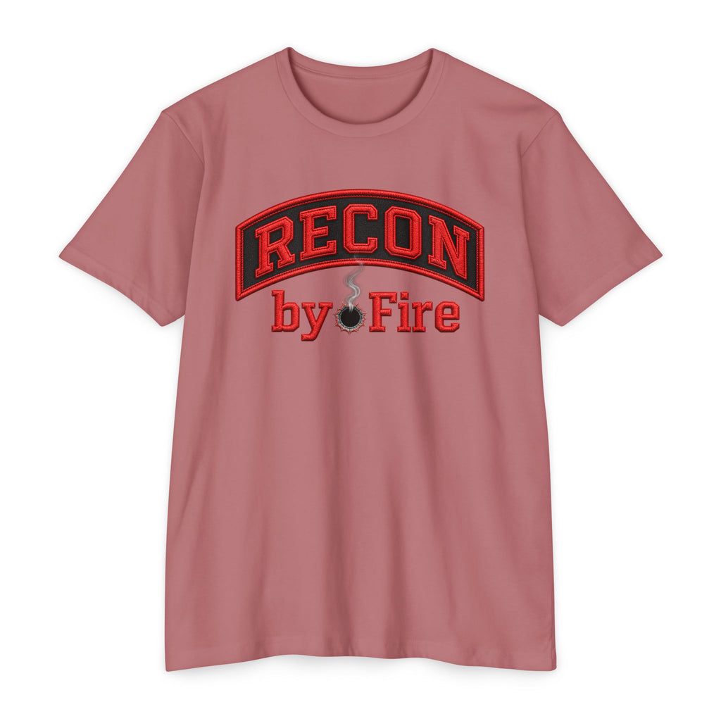 Recon by Fire T-Shirt — Tactical Military-Inspired Graphic Tee