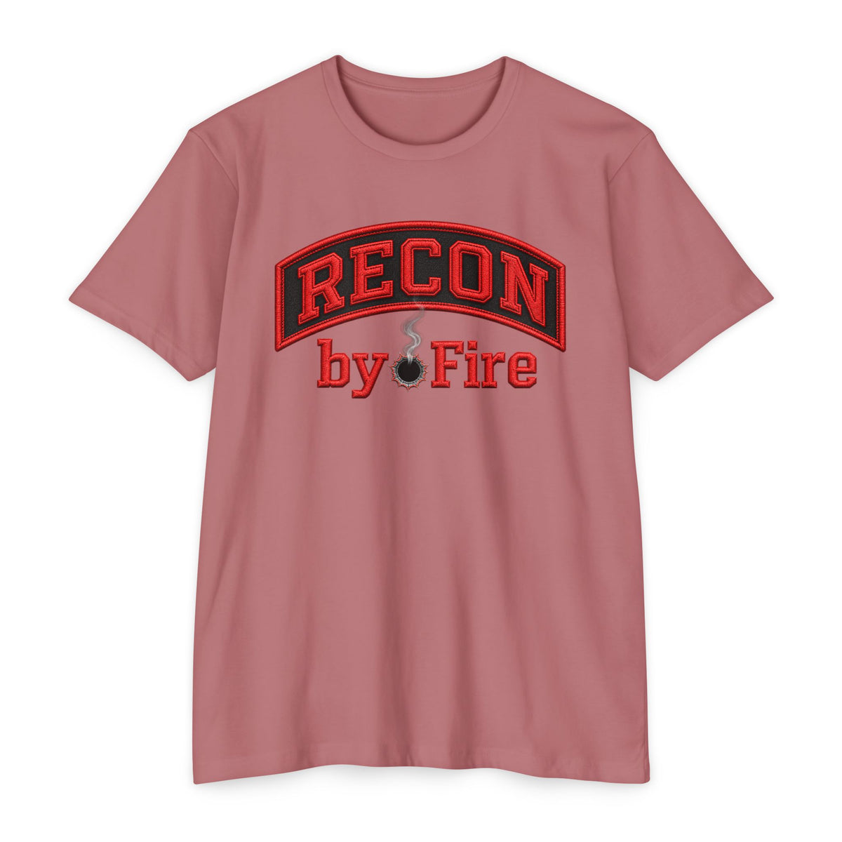 Recon by Fire T-Shirt — Tactical Military-Inspired Graphic Tee