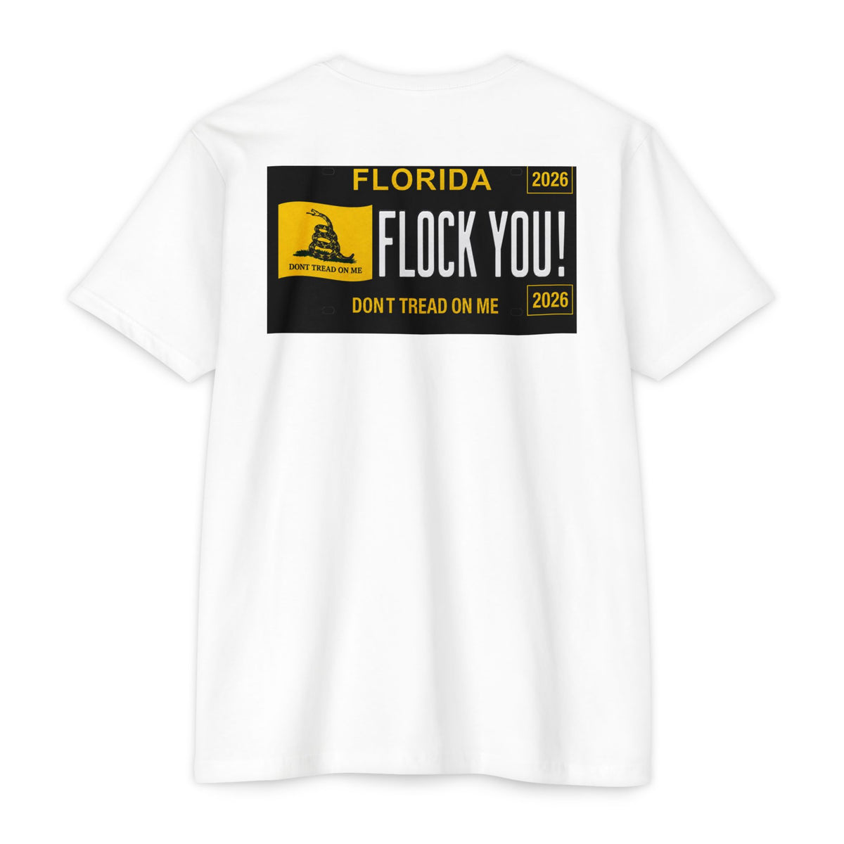 Florida 'Flock You! Don't Tread On Me' T-Shirt